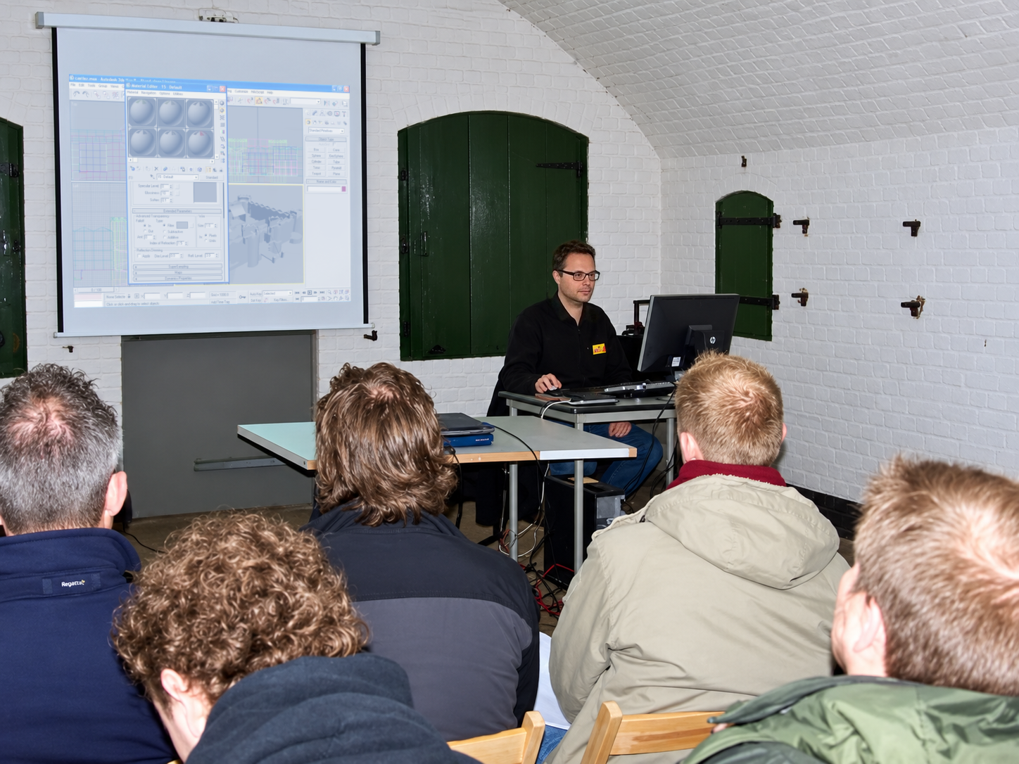 In the mid-2000s I gave a group lecture to 3ds Max users at the Autodesk End User Event (EUE) in the Netherlands.